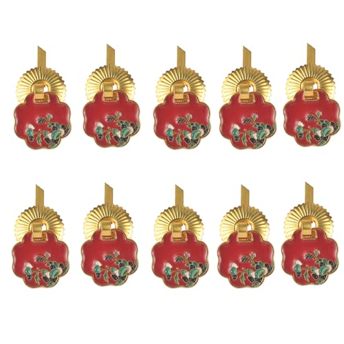 10 tiradores ergonómicos para joyeros, exquisita caja de estaño con mango decorativo, accesorios de muebles para puerta de cajón, accesorios de muebles para cajones