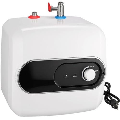 4 Gallon Mini Tank Water Heater, 110V-120V 1500W Electric Hot