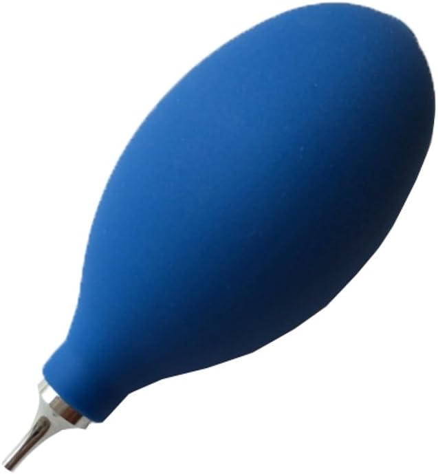 New Metal Tip Air Blower Dryer Hearing Aid Cleaning Puffer Pump Cleaner Earmold & Tube