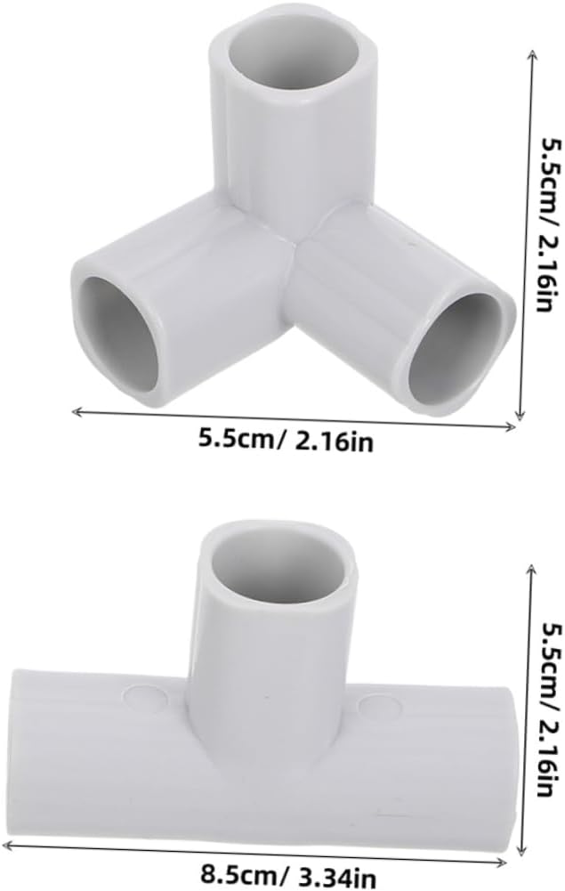 ERINGOGO 8Pcs Shaped Playpen Connectors Replacement Parts for Pet Gates Playpen Accessories for Enhanced Safety and Quick Setup image 2