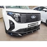 Przedni spojler kompatybilny z Ford Transit Courier (B460) 2023- (ABS czarny połysk)