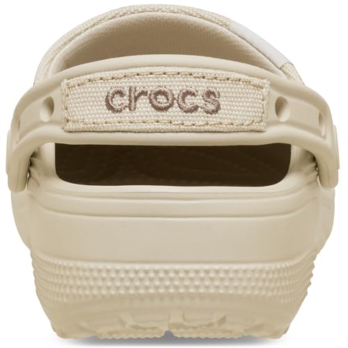 Image of Crocs Unisex-Adult Classic Crafted Canvas & Suede Clogs