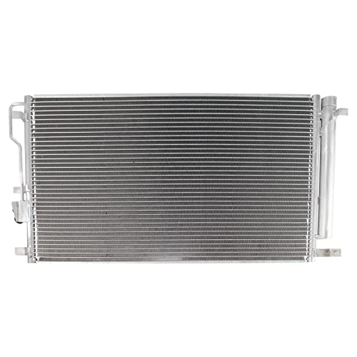Image of TRQ A /C Condenser and Receiver Drier Assembly Compatible with 2016-18 Hyundai Tucson SE 2018 Tucson SEL SEL Plus Sport 2017-19 Kia Sportage EX LX Front Wheel Drive