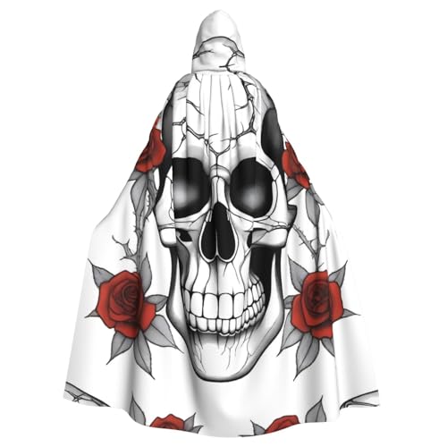 Manteau à capuche crâne d'épine rose idéal pour vos sorties urbaines et festivals rock