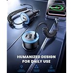 Rocoren 200W Car Charger USB C Fast Charge,PD 100W Type C Car Fast Charger - Image 6