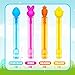 24 Pack Easter Mini Bubbles Wands Party Favors for Kids, Spring Toys Gifts Basket Stuffers for Toddlers, Non Candy Easter Goody Treat Bag Fillers for Boy Girl, Small Trinket Prize for Classroom School