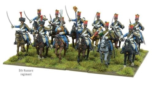 Kit Modelo Militar Napoleónico French Hussars 1:56 miniatura 2