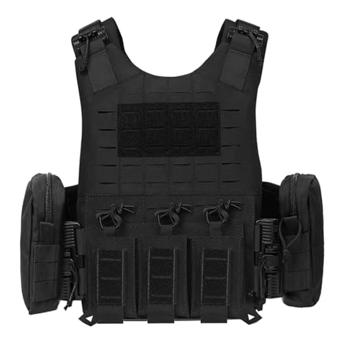EasyHaWei Quick Release Tactical Vest Molle Airsoft Vest for Training