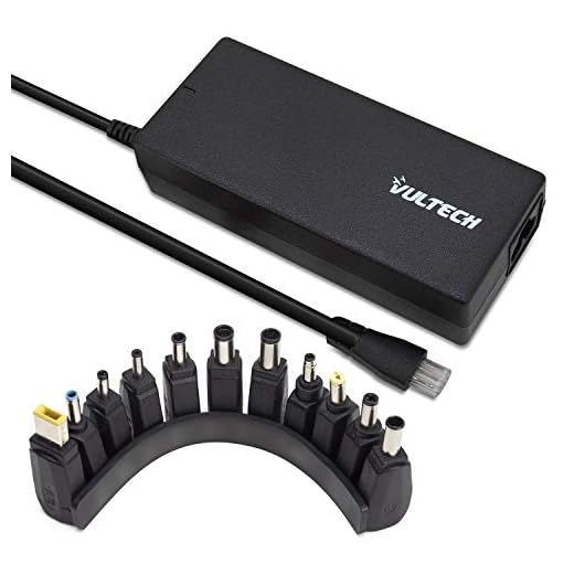 Vultech Alimentatore Universale per Notebook AU-120W Rev. 2.5 Autosettante 11 Tips