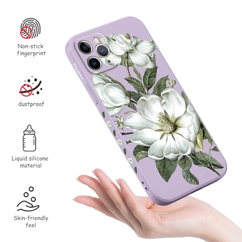 Coque silicone iPhone 11 Pro doublure microfibre premium LEECG protection ajustée - 4