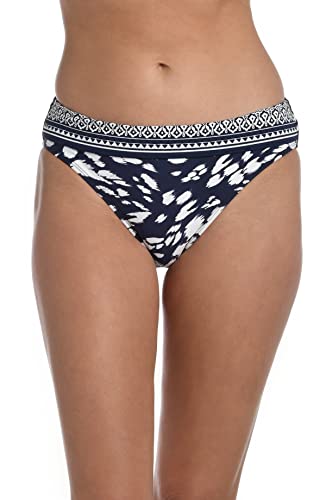 Bikini haut de maillot de bain La Blanca indigo à bandes basses stables