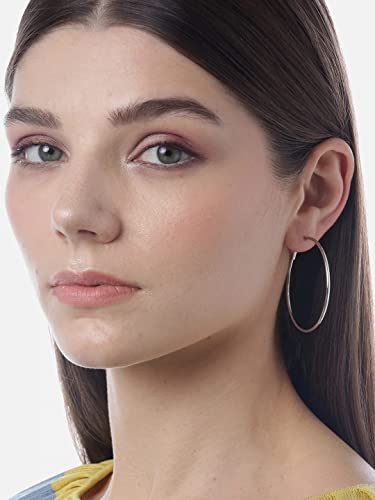 YouBella Jewellery Earrings for women Combo of 3 Pair of Hoop Earrings for Girls and Women - Image 6