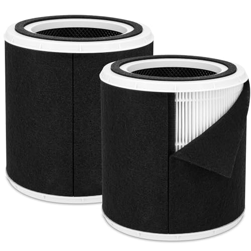 Filtre pour purificateur Oneisall PP01, lot de 2 recharges d'air haute efficacité 3-en-1