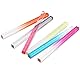 Andibro 6 Stück Bunt Transparent Lineal, Würfel Acryl Lineal Set 15 cm Farbverlaufslineale Leichtes Messwerkzeug für Schüler Erwachsene Schule Klassenzimmer Büro