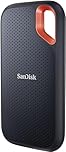SANDISK Extreme Portable SSD 4TB (up to 1050 MB/s read, 1,000MB/s write, NVMe SSD, USB-C, NVMe Solid State Performance, IP65 rated for dust and water resistance, Updated Firmware) Black