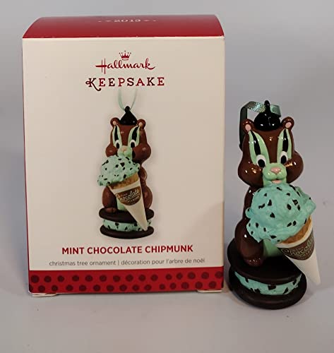 Hallmark Keepsake Ornament Mint Chocolate Chipmunk 2013