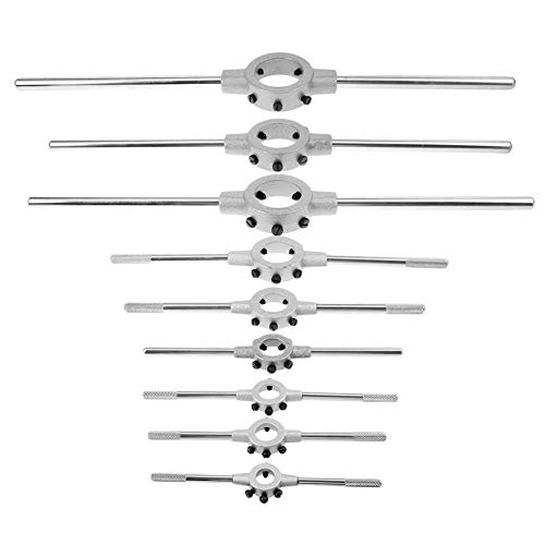 CHENTAOMAYAN のダストカバー Die Wrench Set Stahl Allgemein Der Griff Windeisen Gewinde Maker Metallwerkstück Gewinde Maker Tippen des Gewindewerkzeug (Color : 16x5) Cover