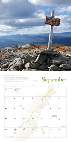 Appalachian Trail 2023 Wall Calendar #TOP4