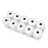 (12 Rolls) 2 1/4 x 150 ft White Adding Machine Tape Paper Rolls Premium One Ply Register/Adding Machine/Calculator Paper Rolls Printing Calculator 10 Key
