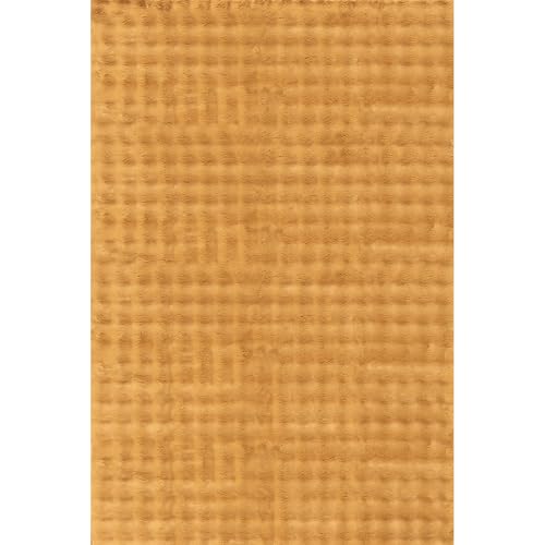 Tapete nuLOOM Jeni Gold 2'6" x 8' Rectangular miniatura 4