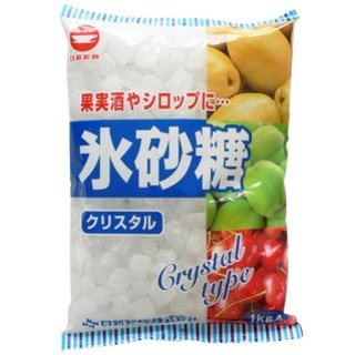 カップ印 日新製糖 氷砂糖 クリスタル 1kg×10袋入