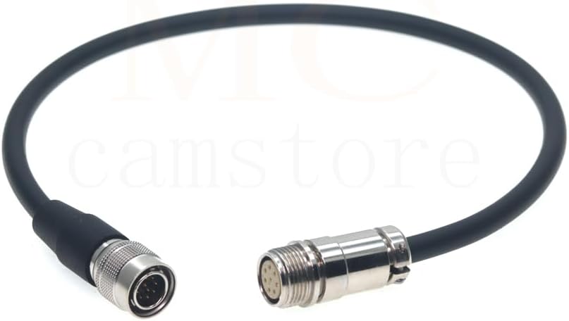 TAJIMI HT10A1.11J.8L-2 to HRS 10pin for Canon, Panasonic Camera Fuji Lens Control Cable (40cm)