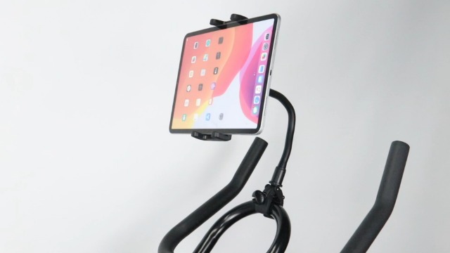 Amazon.co.jp: woleyi フィットネスバイク タブレット ホルダー アーム