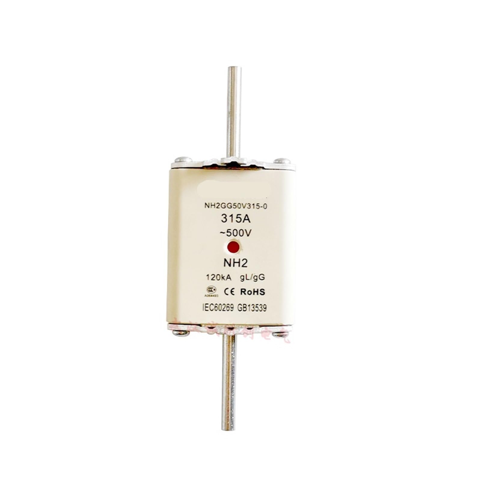 Fusible NH2 315A 500V gG pour protection contre les surcharges électriques