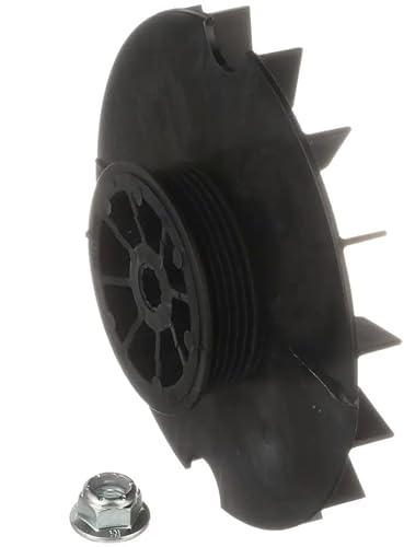 WH03X32218 1/3 Hp Motor Pulley & Nut Compatible With GE Washing Machines - Budora - WH39X27601, WH07X24695