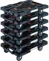 ☆ TRUSCO トラスコ MPK-500 ルートバン 木製台車◇運搬作業のお共5個