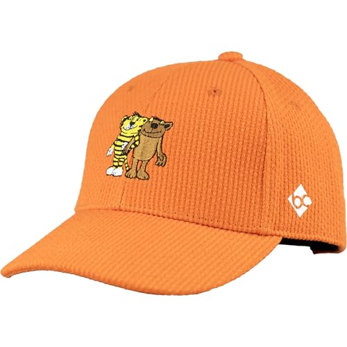 Bavarian Caps Unisex Janosch: Tiger&Bär Curved Cap, orange, ONE Size
