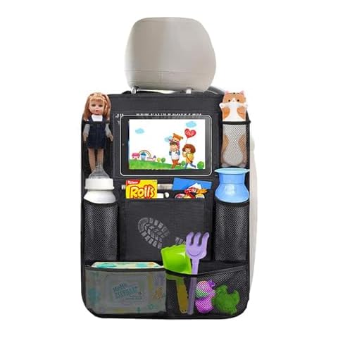Yoljun Waterproof Car Seat Organiser with Tablet Holder Cover