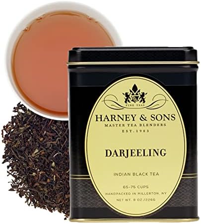 Harney & Sons Loose Leaf Black Tea, Darjeeling, 8 Ounce