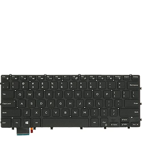 Clavier portable Dell Precision M4300 de remplacement US noir aux touches réactives et fluides