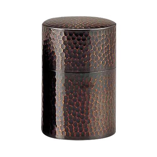 Amazon｜高岡銅器 茶道具 茶筒 鎚目手打 123-05｜茶筒 オンライン通販