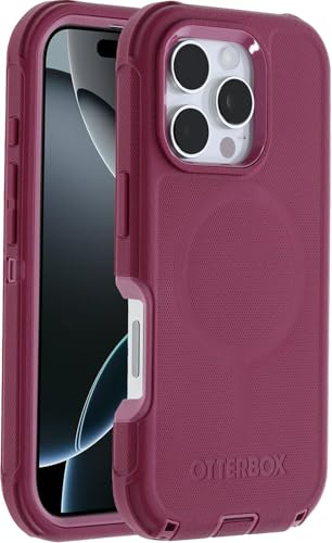 Coque iPhone 16 Pro OtterBox Defender rose pour sport et rando