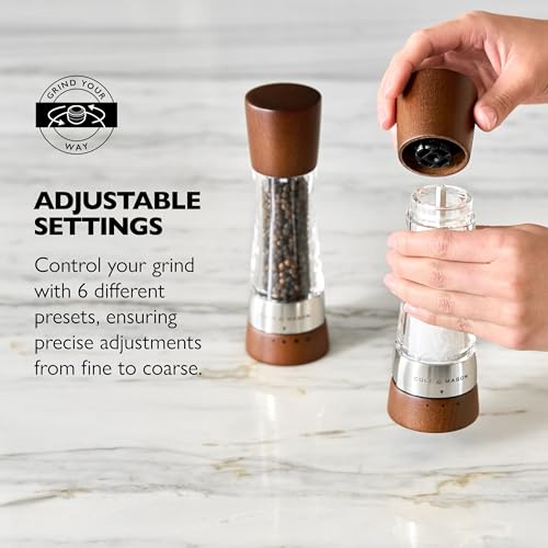 Image of Cole & Mason Derwent Forest Wood Salt & Pepper Mill
