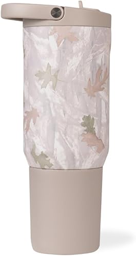 Miniatura 30 de HydroJug Sport Botella de acero inoxidable con popote, aislada al vacío, de 40 onzas, a prueba de fugas, diseño ergonómico, reutilizable, apta para