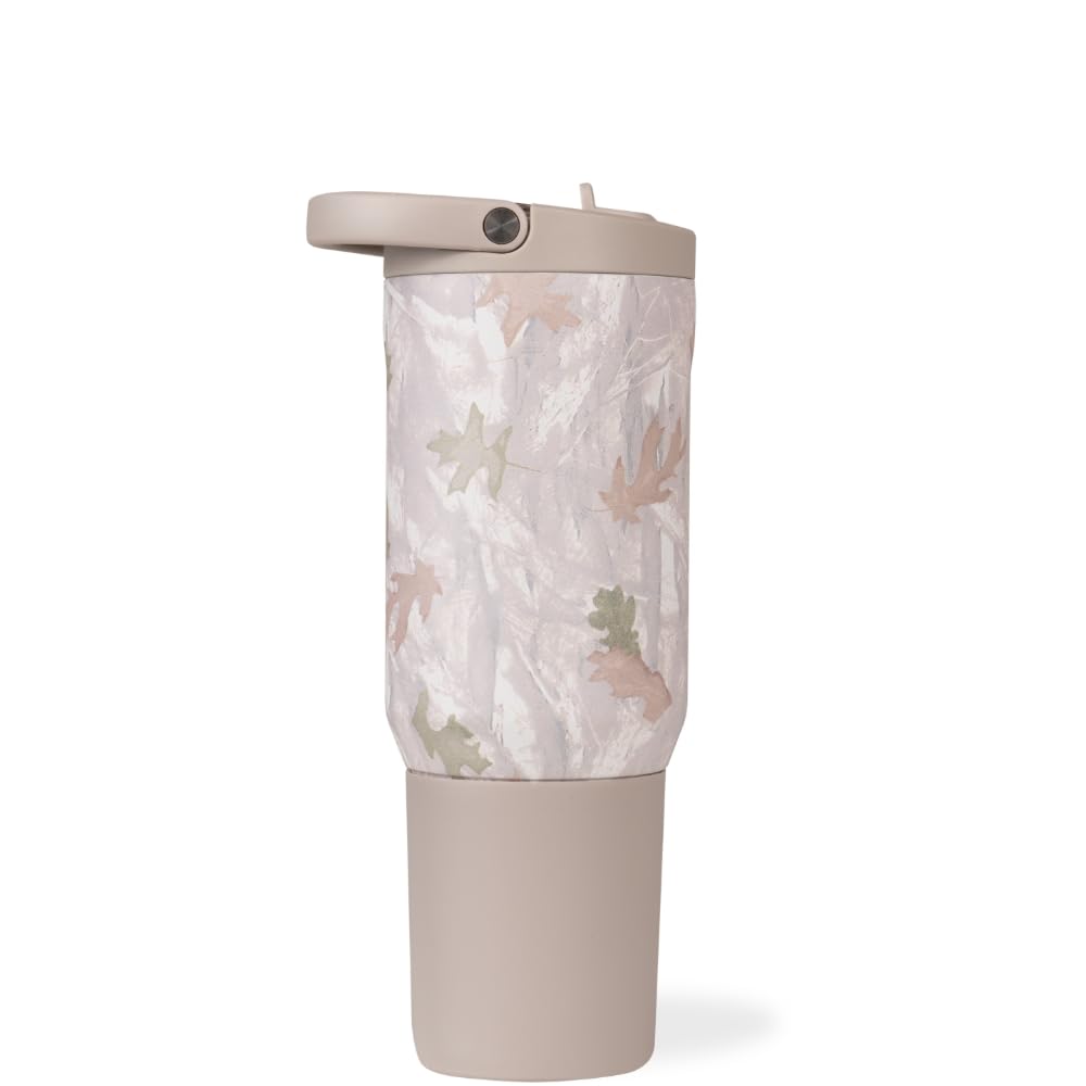 HydroJug Sport - Stainless Steel Tumbler with Straw, Vacuum Insulated, 20oz Leakproof Water Bottle, Ergonomic Design, Reusable, Dishwasher Safe,