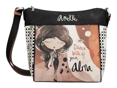 Sac bandoulière Anekke Alma finitions exclusives et design multicolore M/L