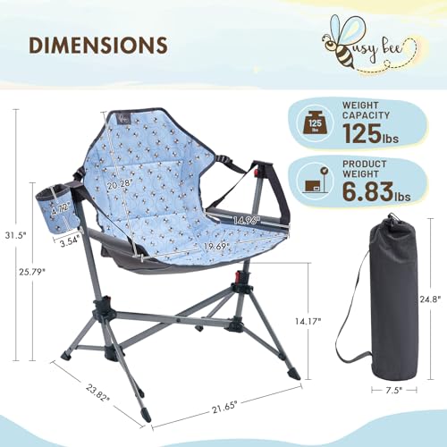 Busy Bee KIDS HAMMOCK CAMPING CHAIR Busybee Hammock Camping Chairs For Kids thumb #2