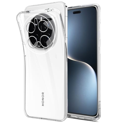 MEMELOKA Hülle für Honor Magic 7 PRO, Superdünne Transparente Anti-Vergilbung Weiche TPU Schutzhülle Honor Magic 7 PRO[Anti-Kratzer][Anti-Fingerabdruck]