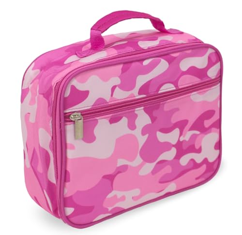 Keeli Kids Pink Camo Lunch Box