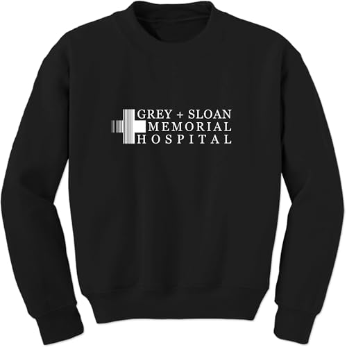 FerociTees Unisex Grey Sloan Memorial Hospital Crewneck Sweatshirt