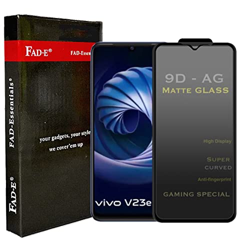 Image of FAD-E Tempered Glass Screen Protector Guard for Vivo V23e 5G (Matte Transparent)