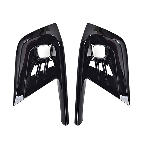 Calandre de phare antibrouillard pour Civic 11, garniture noire 2 pièces