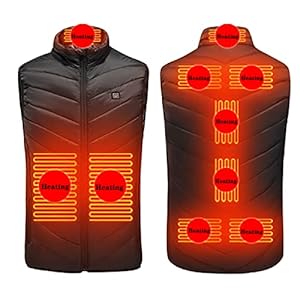 Elektrische Verwarmde Vest Verwarmde Jas 9/11 Plaats Verwarmd Vest Mannen Dames Usb Verwarmde Jas Warme Kleding Jacht…