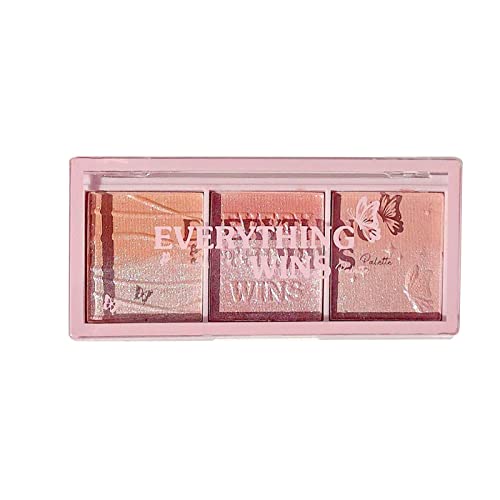 No Bones About It Sponge Tri Color Eyeshadow Daily High Value Eyeshadow Eyeshadow Lasting Blend Natural Color Makeup Eyeshadow Cosmetics Stage Party Eyeshadow Natural Pearl Prosthetic Makeup Pieces #TOP26