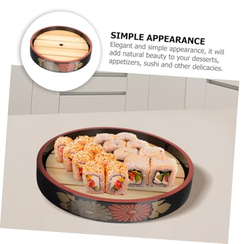 Plato redondo reutilizable para sushi de 24.5 cm miniatura 3