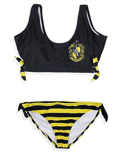 Image of INTIMO Harry Potter Girls' Hogwarts All Houses Wizarding World Swimsuit Bikini Bathing Suit